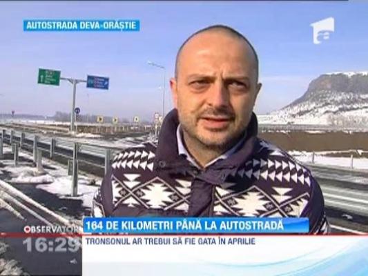 164 de kilometri pana la autostrada