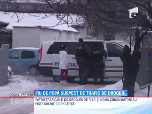 Fiul unui preot din Hunedoara, membru al unei retele de trafic de droguri!