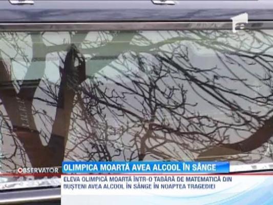 Olimpica moarta in tabara, la Busteni, avea alcool in sange! Bause multa visinata