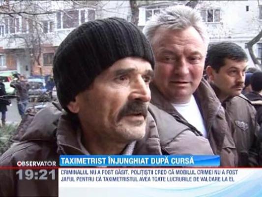 Un taximetrist a murit dupa ce a fost injunghiat in gat de un client, la Timisoara