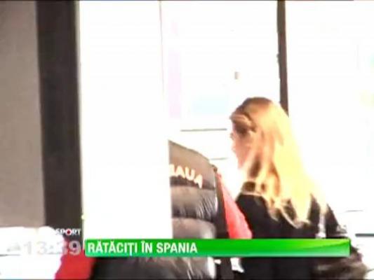 Stelistii s-au pierdut la sosirea in Spania