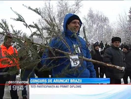 Concurs de aruncat brazii!