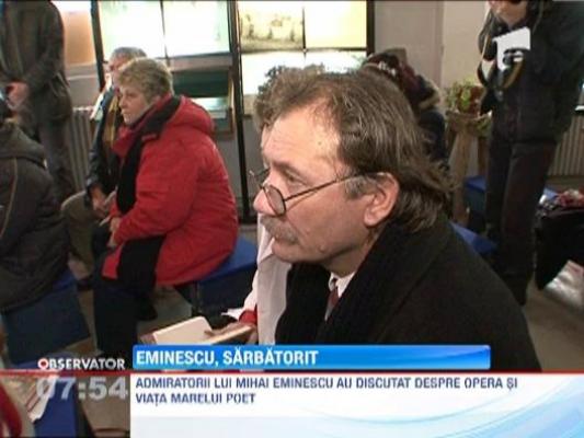 Mihai Eminescu, sarbatorit