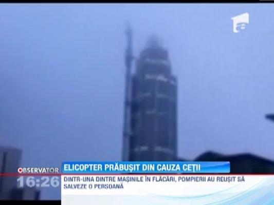 Ceata ar fi fost cauza care a dus la prabusirea elicopterului in centrul Londrei