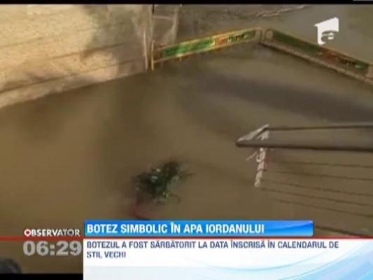 Botez simbolic in apa Iordanului