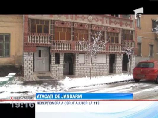 UPDATE / Jandarm prins in timp ce jefuia 3 cetateni pakistanezi