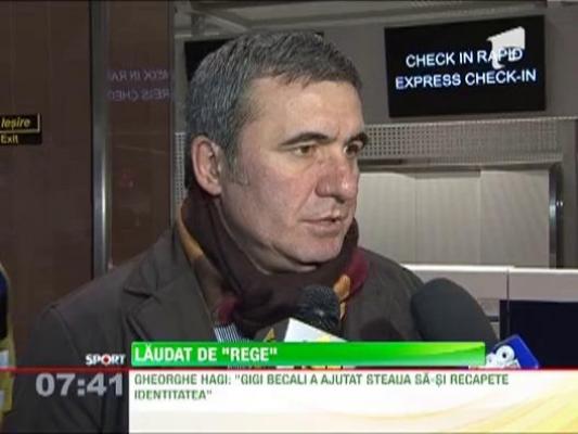 Hagi il lauda pe Gigi Becali: "Succesul Stelei e meritul lui"