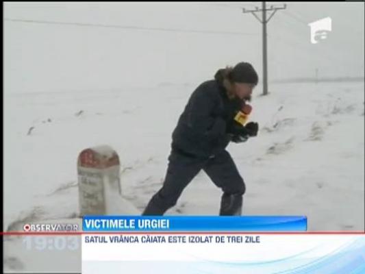 Viscolul si iarna au facut prima victima! Un tanar a fost gasit inghetat