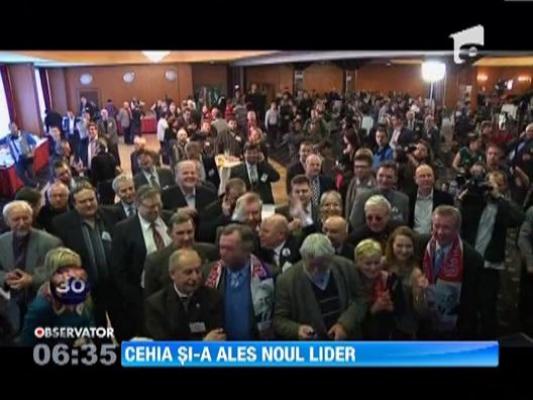 Fostul premier de stanga Milos Zeman a castigat alegerile prezidentiale din Cehia