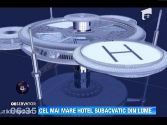 Cel mai mare hotel subacvatic din lume