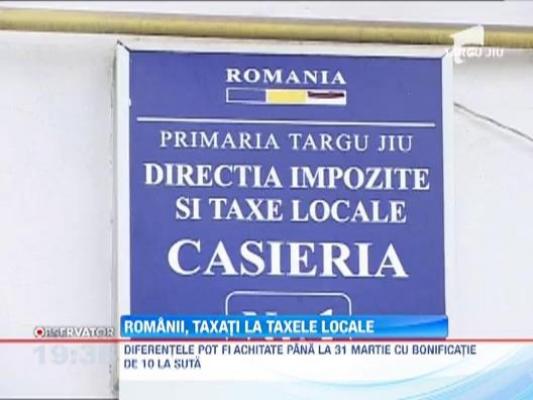 Taxele locale cresc cu 16% in multe orase, dar si in Capitala