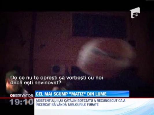 Hotii tablourilor au retinut numele lui Matisse dupa masina Matiz