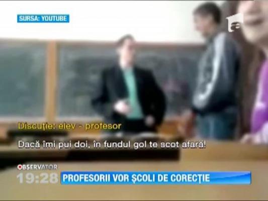 Sindicalistii din educatie vor reinfiintarea scolilor de corectie