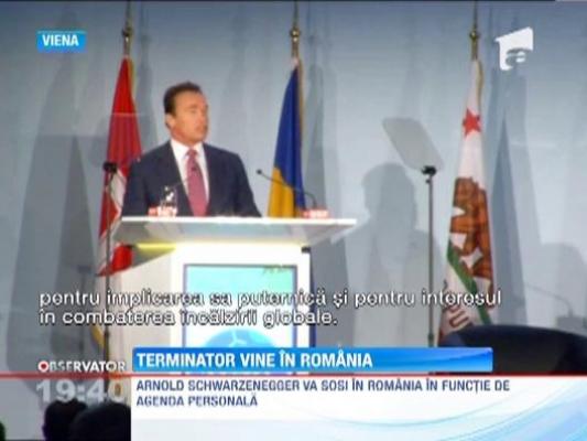 Victor Ponta l-a invitat in Romania pe Arnold Schwarzenegger