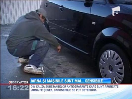 Iarna masinile sunt mai sensibile