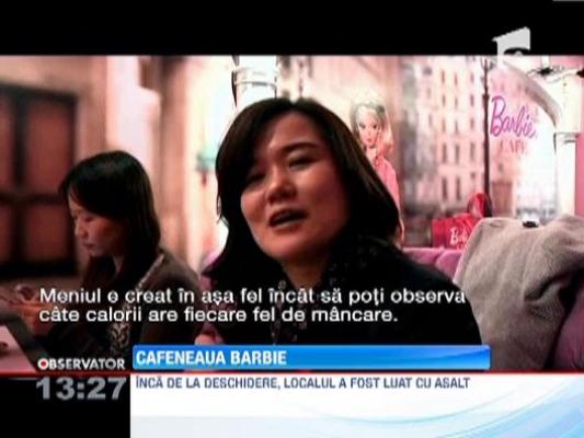 Papusile Barbie fac minuni pentru o cafenea abia inaugurata din Taiwan