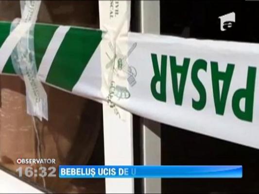 Bebelusul roman mort acum doua zile in Spania, condus pe ultimul drum