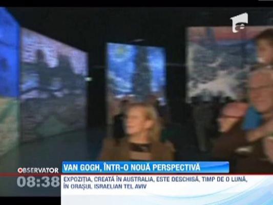 Picturile lui Vincent Van Gogh, reproduse la scara mare intr-o expozitie din Israel