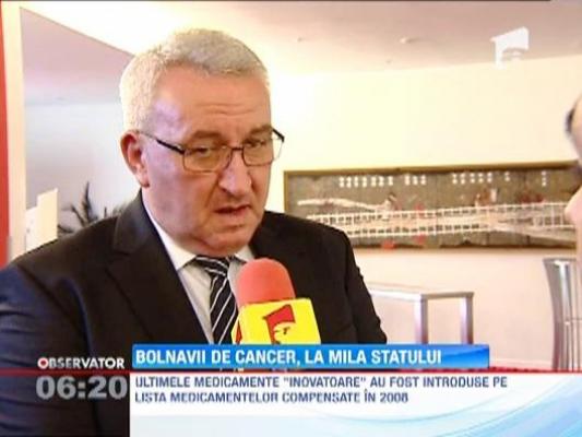 Bolnavii de cancer, la mila statului