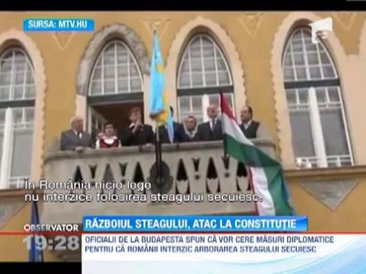 Razboiul steagului secuiesc continua la nivelul declaratiilor