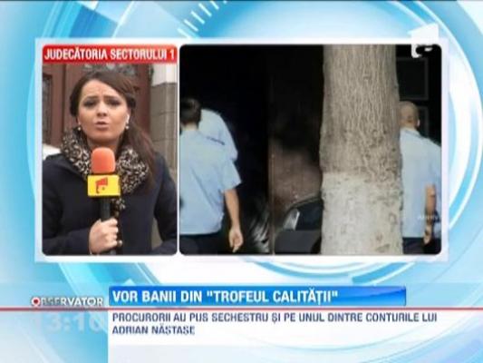 Procurorii decid astazi daca pun sechestru si pe averile celorlalti inculpati din dosarul "Trofeul Calitatii"