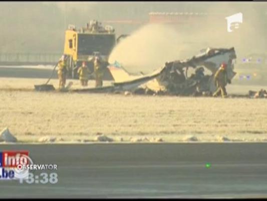Avion prabusit in Belgia