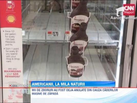 America, lovita de cea mai puternica furtuna de zapada din ultimul deceniu