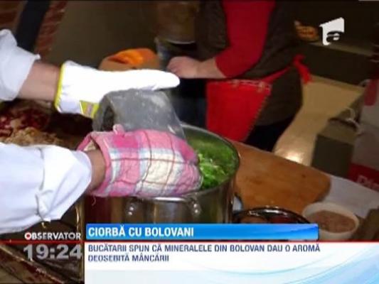 Ciorba taraneasca cu bolovani