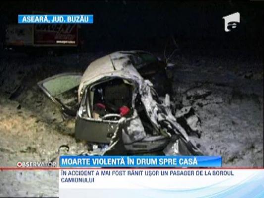 Doua politiste din cadrul IPJ Bacau si-au pierdut viata intr-un grav accident rutier