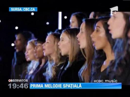 Prima melodie compusa si interpretata in spatiul cosmic