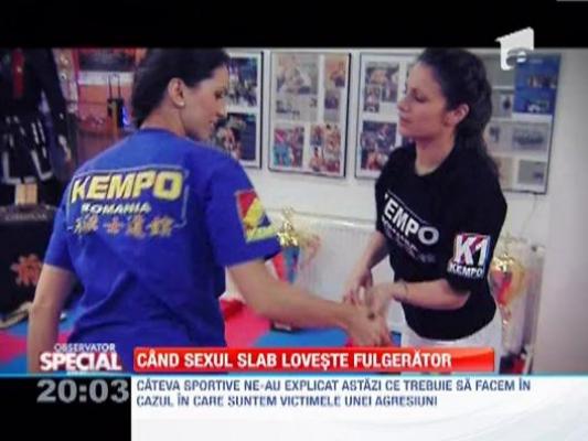 Cand sexul slab loveste fulgerator