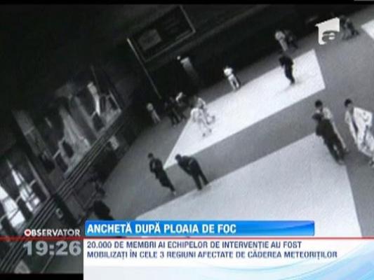 Ploaia de meteoriti a devenit dosar de ancheta guvernamentala, in Rusia