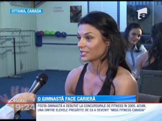 O romanca, fosta campioana olimpica, ii invata pe canadieini cum sa aiba un trup de invidiat