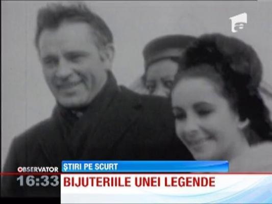 Colectia de diamante a celebrei Elizabeth Taylor, prezentata la o faimoasa bijuterie din Beverly Hills