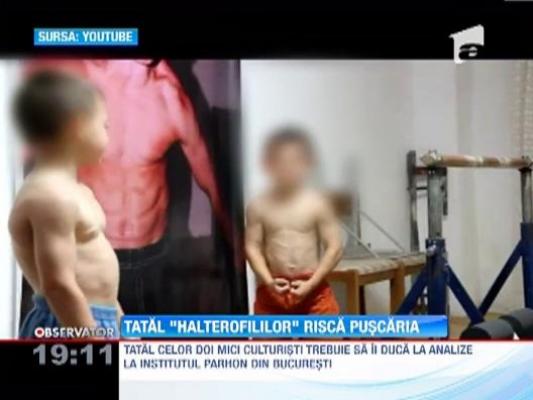 Tatal micilor halterofili risca inchisoarea