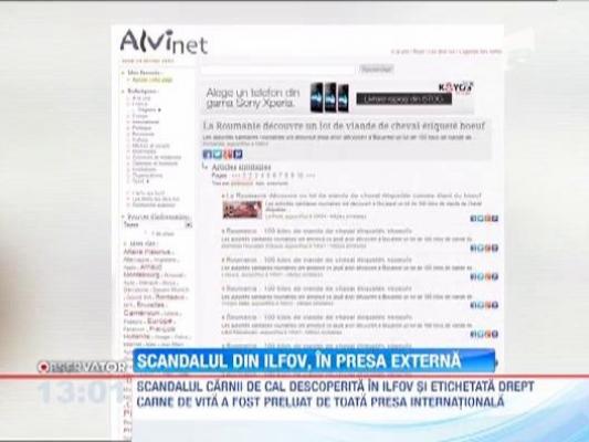 Scandalul carnii de cal descoperita in Ilfov a ajuns in presa internationala