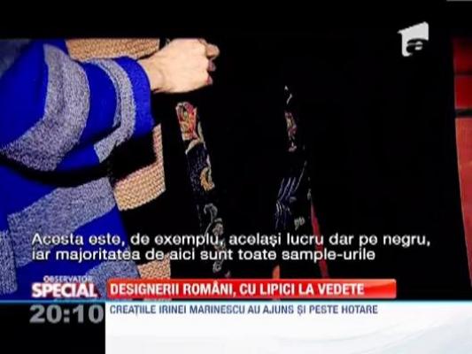 Designerii romani, cu lipici la vedete