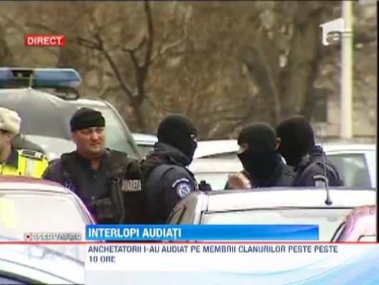 Nutu si Sile Camataru, alaturi de liderii clanului Sportivilor si locotenentii acestora au fost retinuti de procurorii DIICOT