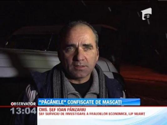 Razie in barurile din Piatra Neamt: Zeci de pacanele fara licenta au fost confiscate