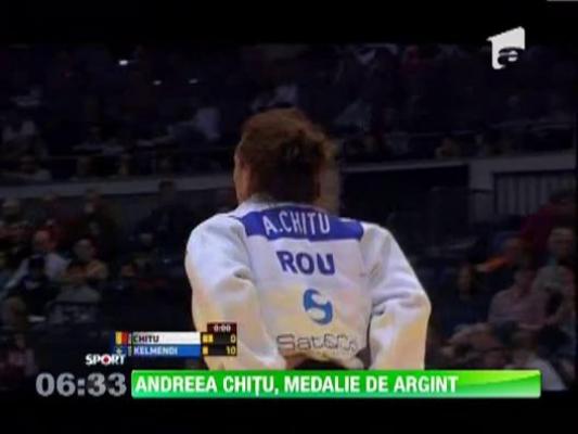 Andreea Chitu, medalie de argint la Grand Prix-ul de judo de la Dusseldorf