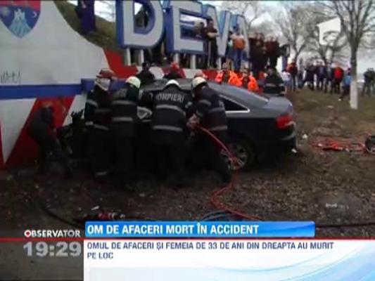 Om de afaceri din Deva, mort in urma unui accident auto