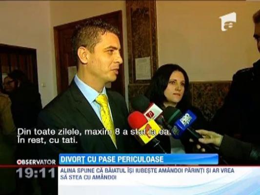 Baiatul de 7 ani al handbalistei acuzate de sotul ei ca e lesbiana, audiat in procesul de divort