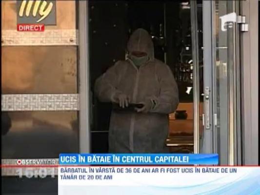 UPDATE / Ucis in bataie in centrul Capitalei
