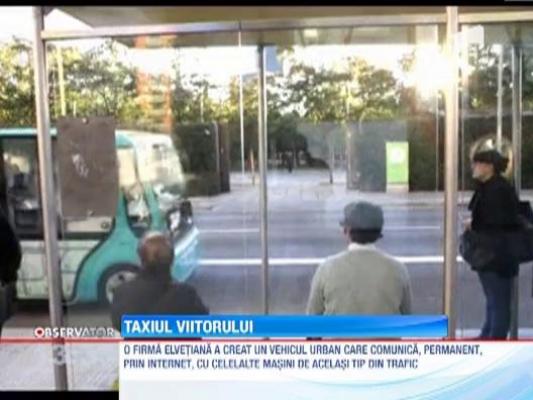 Taxiul viitorului, prezentat la Geneva