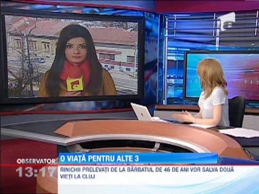 Unul dintre barbatii internati dupa ce au baut spirt va salva trei vieti