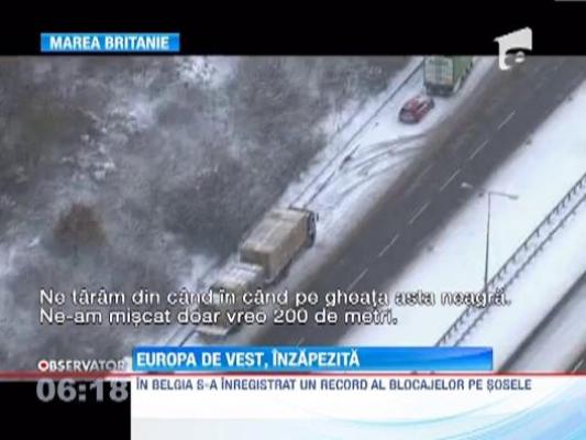 Europa de Vest, paralizata de ninsori