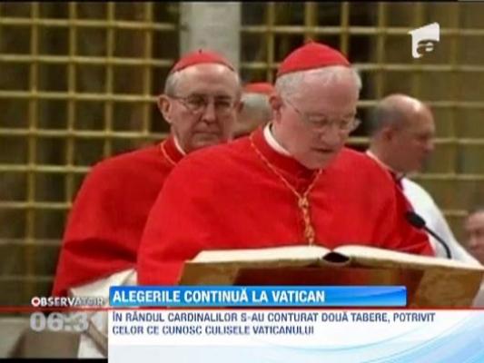 Procesul de alegere a noului papa se reia, astazi, la vatican