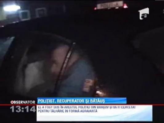 Politist, recuperator si bataus