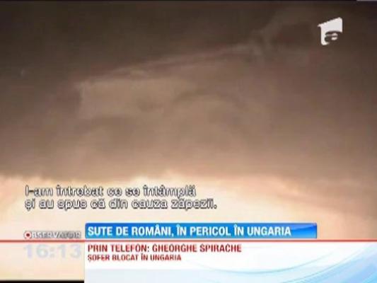 Situatie dramatica in Ungaria! Sute de romani sunt blocati intre nameti