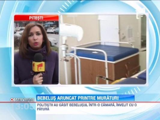 Si-a aruncat bebelusul nou-nascut intr-o camara. O tanara este cercetata, acum, pentru omor calificat